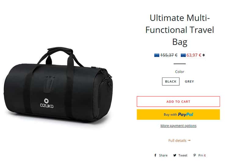 Recareio.com Online Shop False Multiproduct