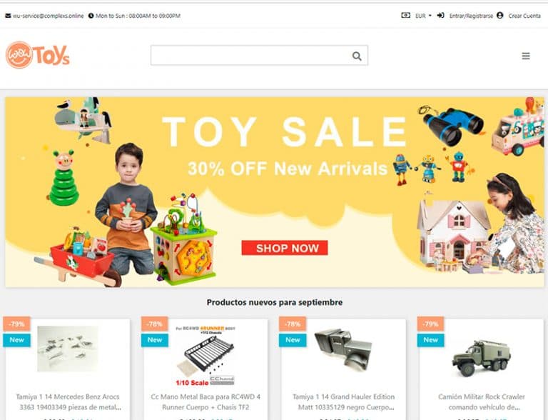 ronriddell.com tienda dudosa aeromodelismo