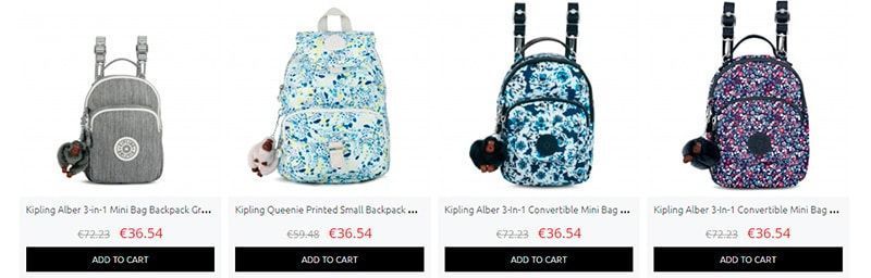 Santamariaestates.com False Online Shop Kipling