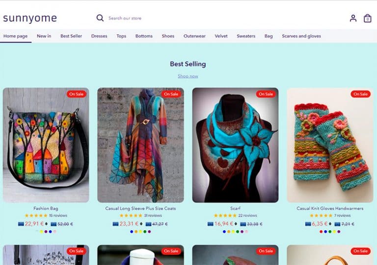 sunnyome.com tienda dudosa de moda