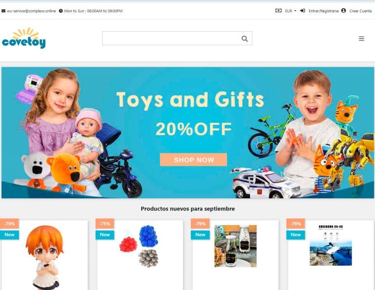 yourraleighdreamhome.com tienda dudosa de juguetes