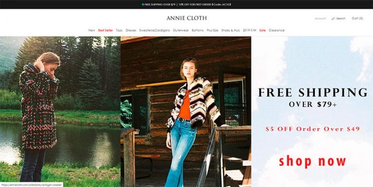 anniecloth.com tienda online dudosa online moda mujer