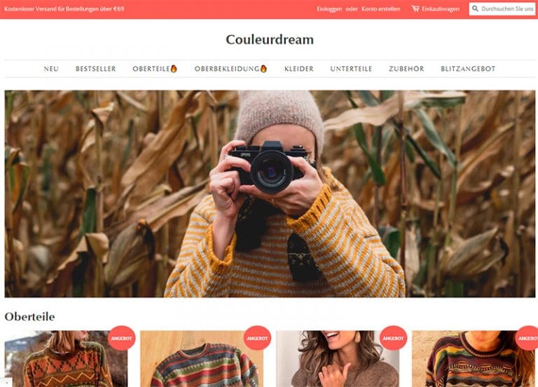 couleurdream.com tienda dudosa de moda