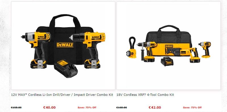 Dewaletevo.top Fake Online Shop Dewalt
