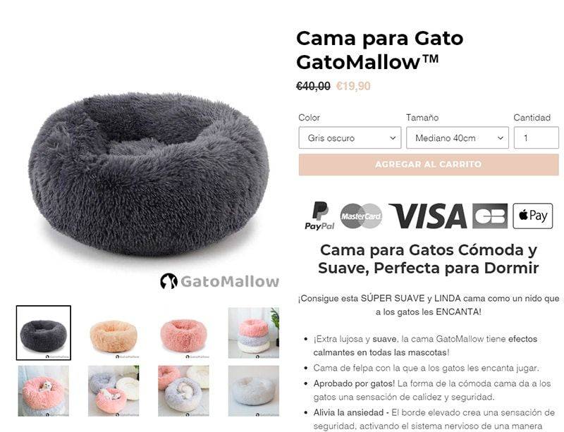 Gatomallow.com Tienda Online Dudosa