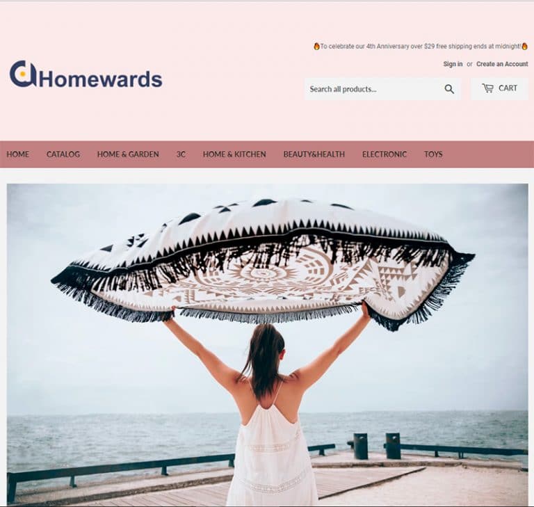 homewards.shop tienda dudosa multiproducto