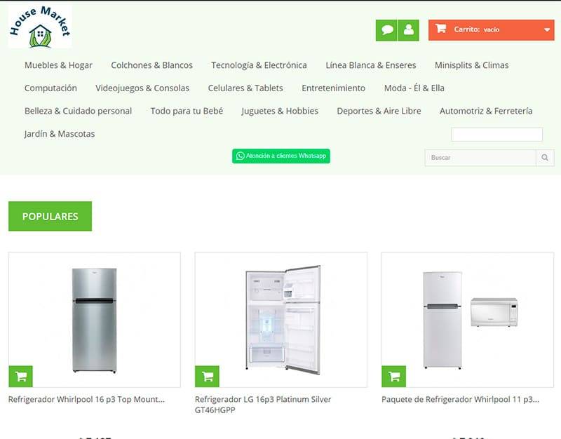Housemarket.com.mx Tienda Online Dudosa Electronica Electrodomesticos