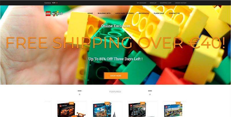 Oddienc.com Tienda Falsa Online Lego