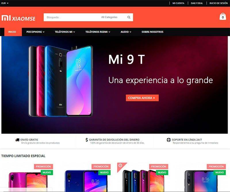 Xiaomse.com Tienda Online Dudosa Xiaomi