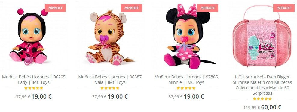Ajuguete.com Online Shop False Toys