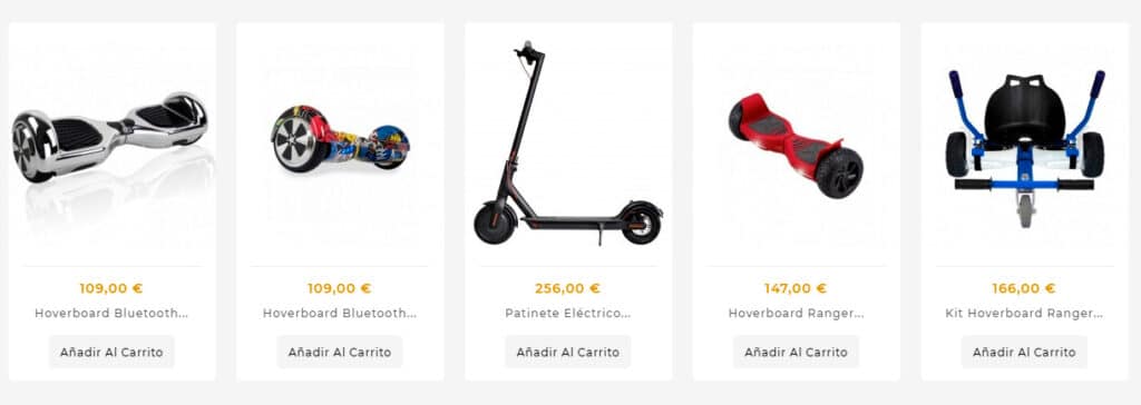 E-Board-Company.net Tienda Falsa Online Patinetes Electricos