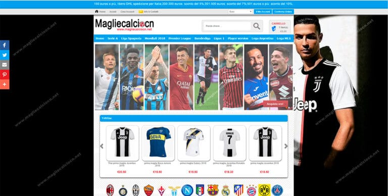 magliecalciocn.net tienda online dudosa online camisetas de fútbol