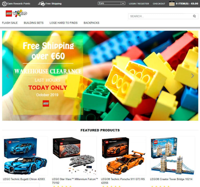 pulanys.com questionable online store Lego