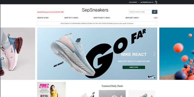 sepsneakers.com online shop fake Nike sneakers