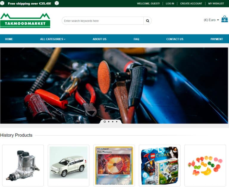 takmoodmarket.com fake shop online products radiocontrol