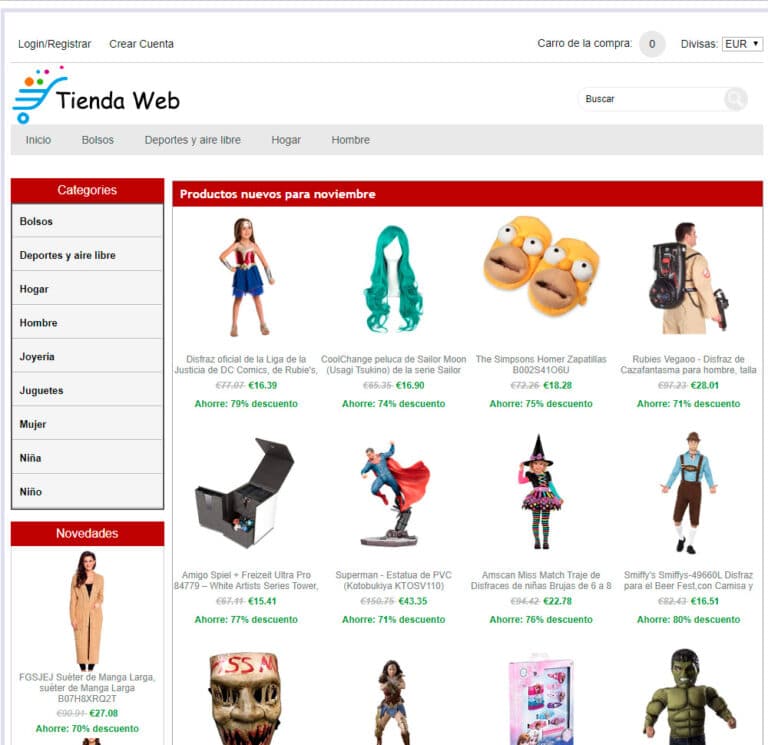talleresviacars.es questionable online store multiproducts