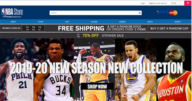 tantzz.com tienda online dudosa online artículos NBA