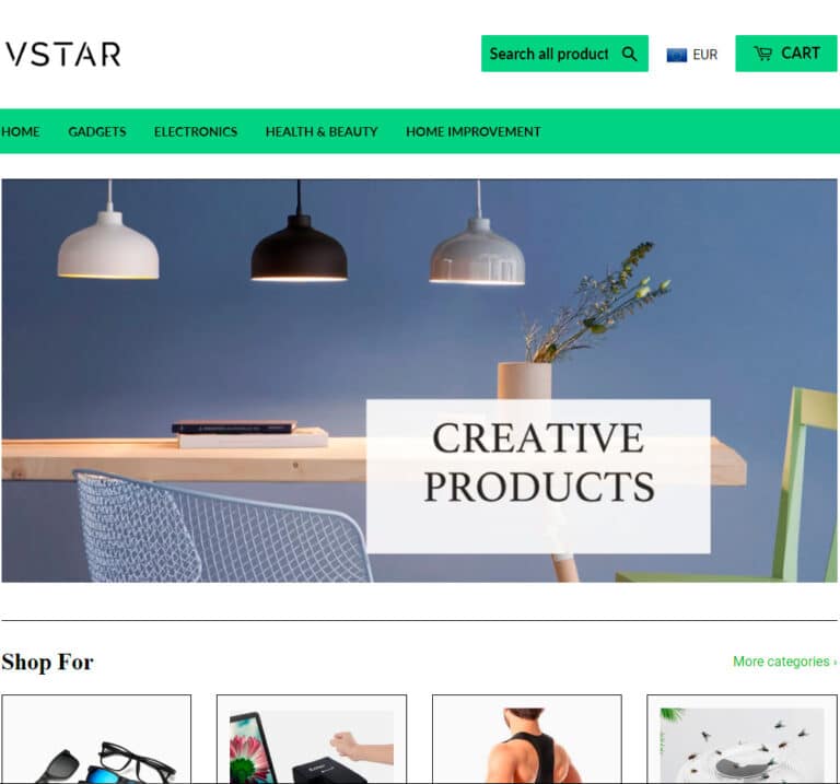 vstarstore.com tienda dudosa multiproducto