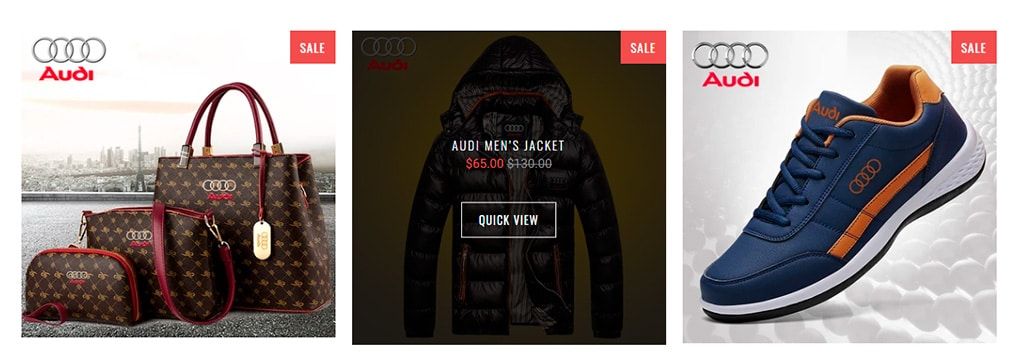 Creambing.com Fake Car Brand Shop