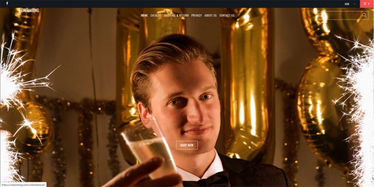 creambing.com fake car brand shop