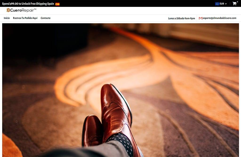 Elmundodelcuero.com Tienda Falsa Online Reparador Cuero