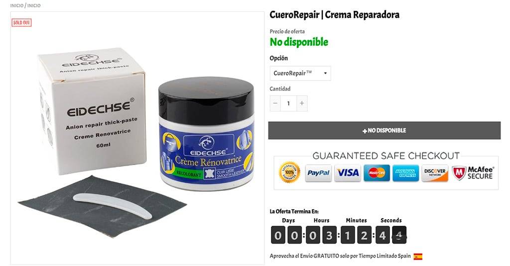 Elmundodelcuero.com Tienda Falsa Online