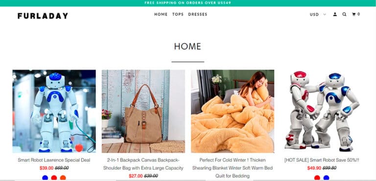 furladay.com tienda dudosa multiproducto