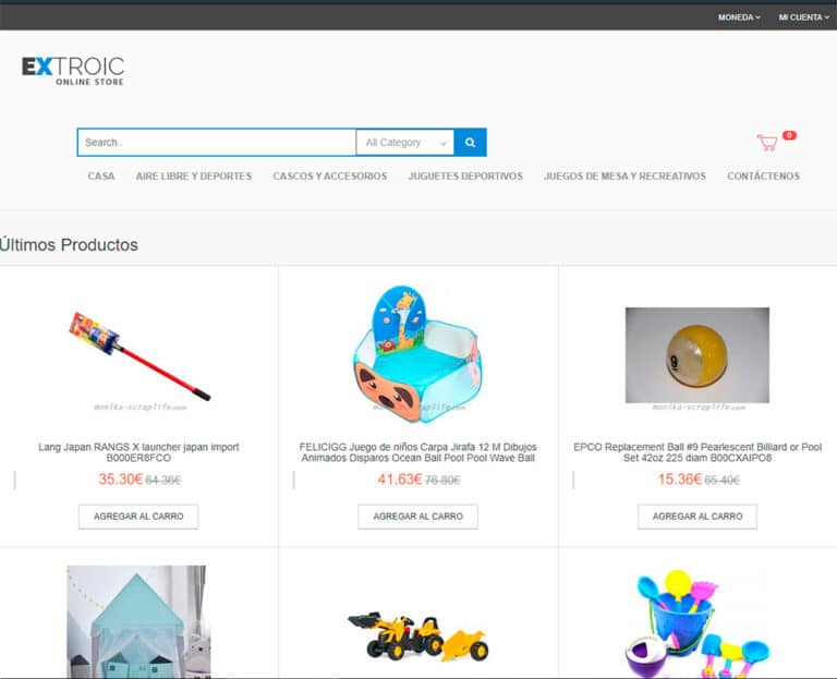 monika-scraplife.com fake online toy shop