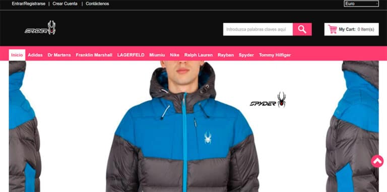mousk.es false online shop Spyder