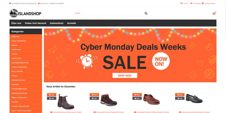 oglenews.com fake online shoe shop
