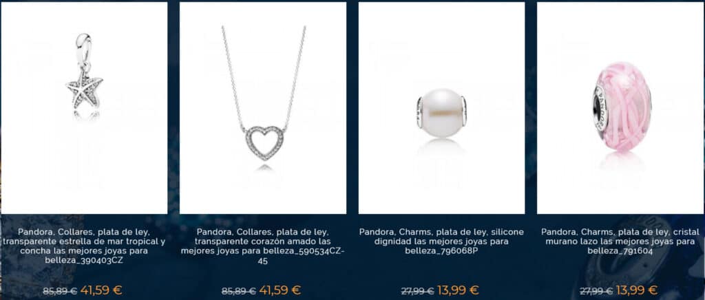 Pandoracharmsoutlet.es Tienda Online Dudosa