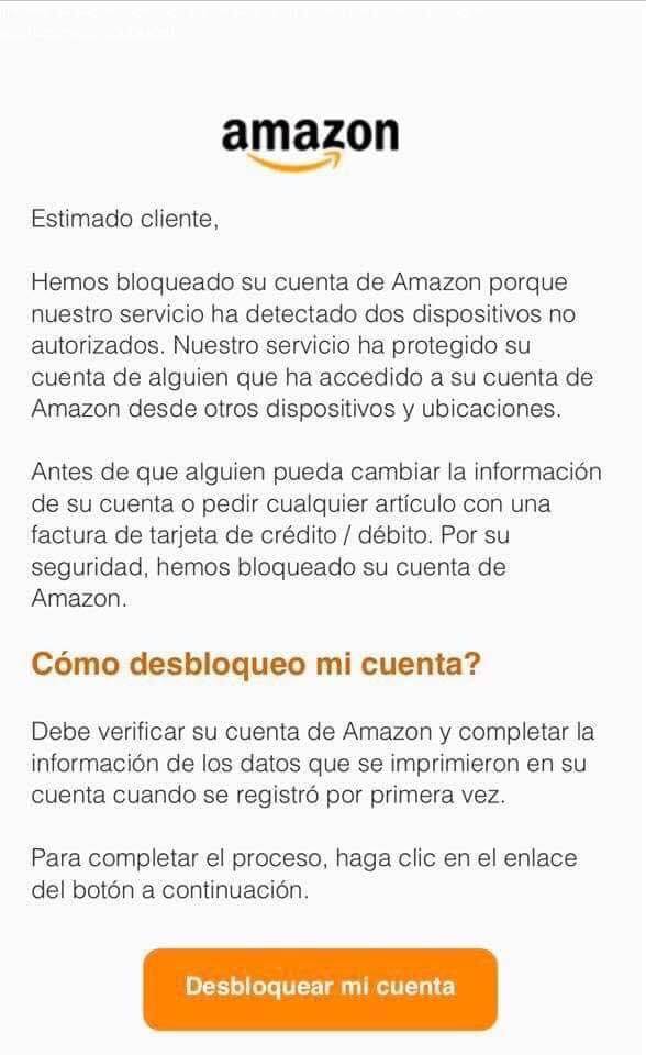 Phising Amazon Navidad