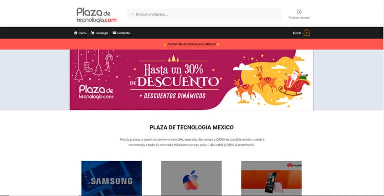 plazadetecnologia.com fake online electronic shop