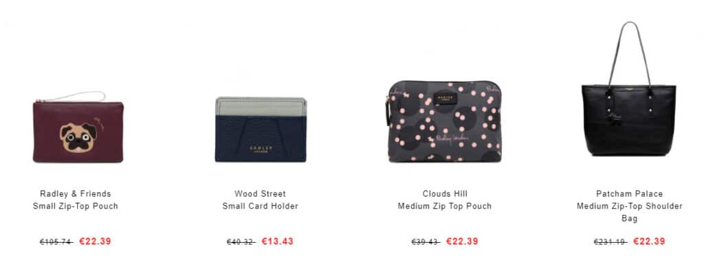 Radleyoutlet.com Tienda Falsa Online