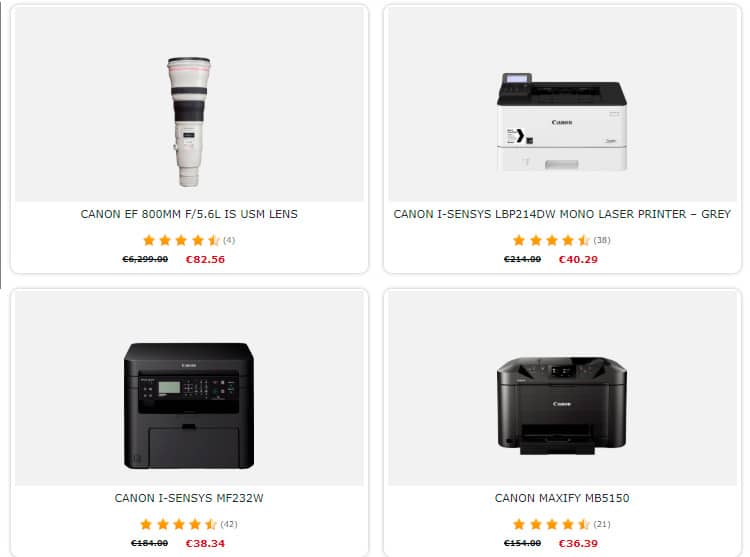 Shopca.club Fake Online Shop Canon