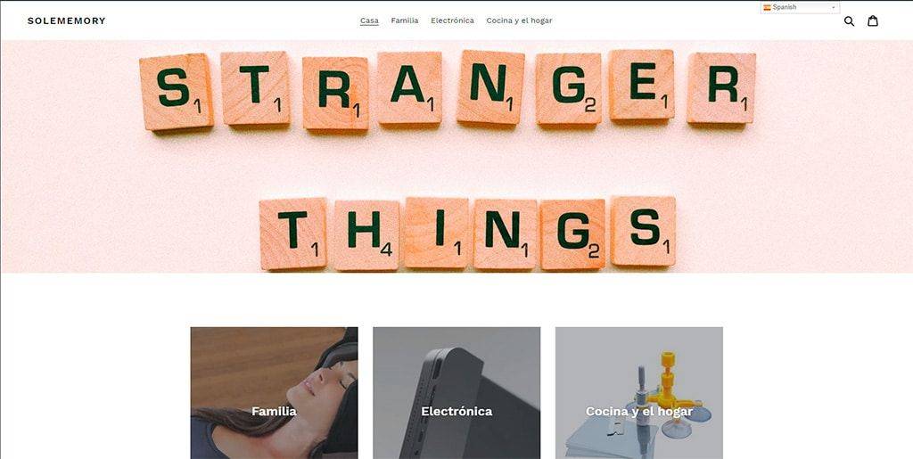 Solememory.store Tienda Online Dudosa Multiproducto