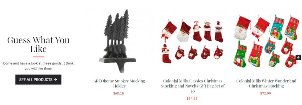 Bayozo.com Fake Christmas Shop