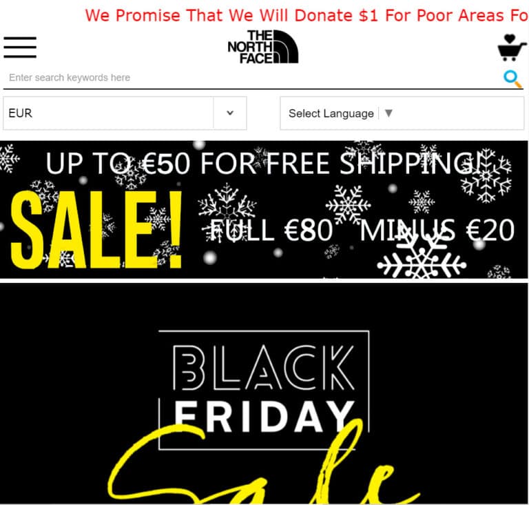 bigsalelcq.icu questionable online store North Face