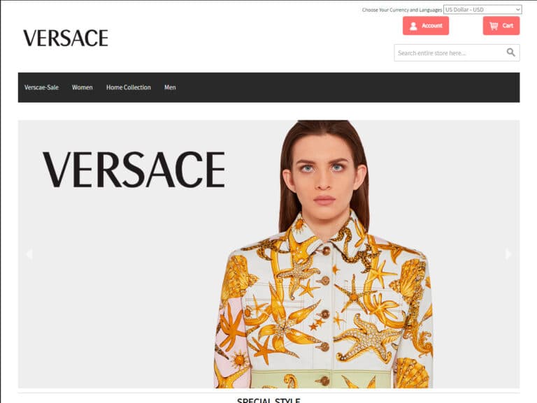 classical-versace.com tienda dudosa Versace