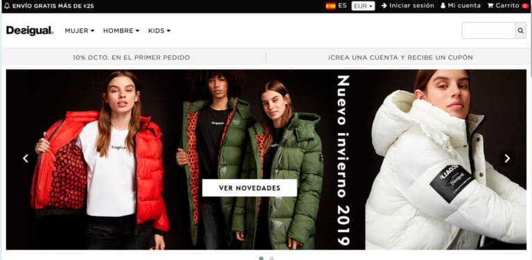destore.online tienda dudosa Desigual