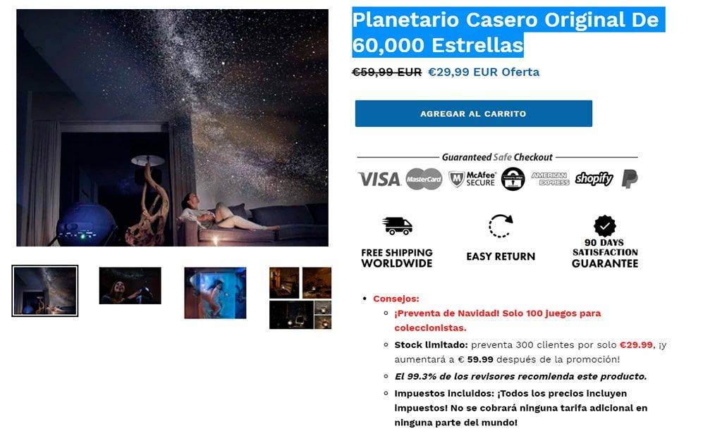 Evalpha.com Tienda Online Dudosa