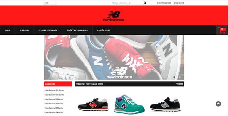 leticialara.es New Balance questionable online store