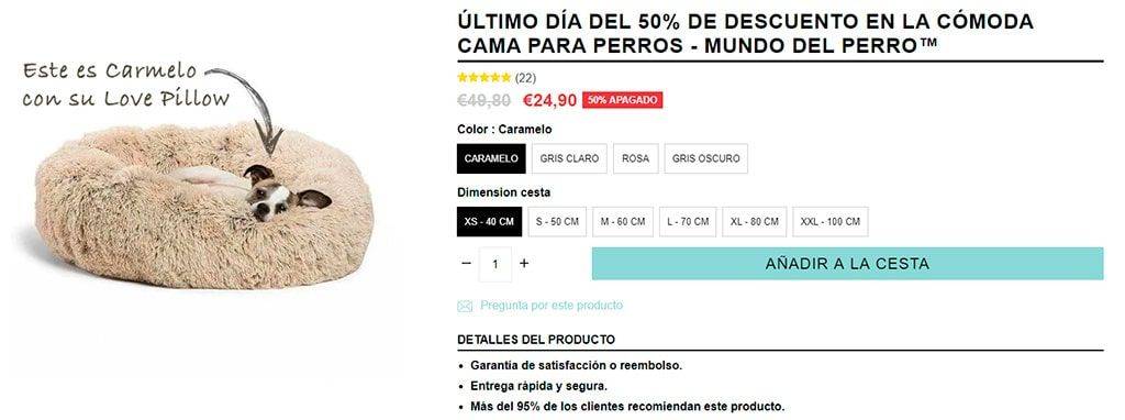 Mundodelperros.com Tienda Online Dudosa