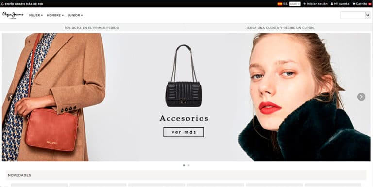 pepejeansale.online questionable online store by Pepe Jeans