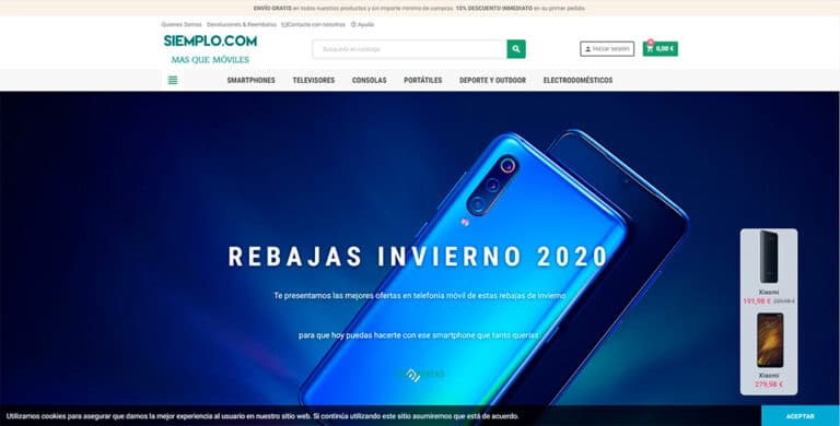 siemplo.com tienda dudosa electrónica