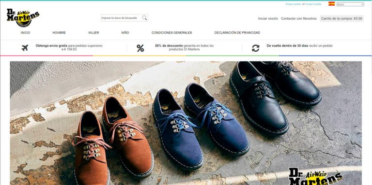 wowpark.es questionable online store Dr. Martens