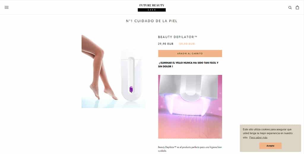 Futurebeautylife.com Fake Beauty Products Shop