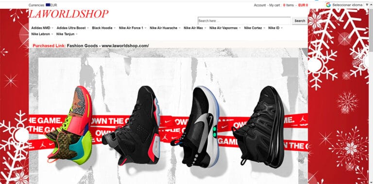 laworldshop.com fake sneakers online shop