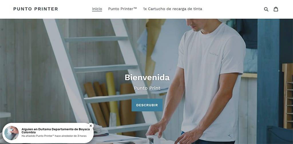 Punto-printer.com Tienda Online Dudosa Impresora Bolsillo