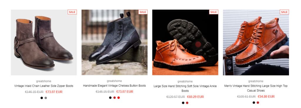 Retrotaft.com Online Fake Shoe Shop